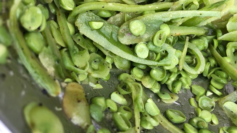 Shredded Pea Salad